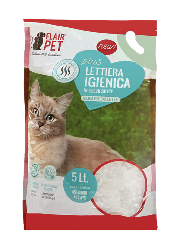 Lettiera in silicio neutra 5lt
