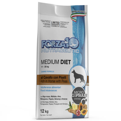 FORZA 10 MEDIUM CAVALLO PISELLI 12 KG ADULTO