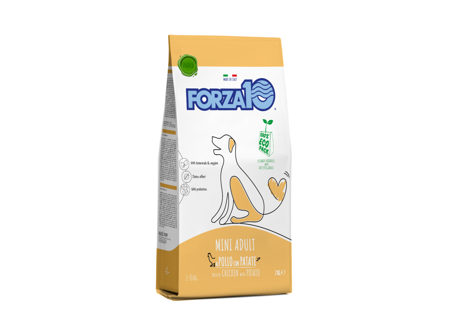 FORZA 10 MINI POLLO E PATATE 2 KG ADULTO