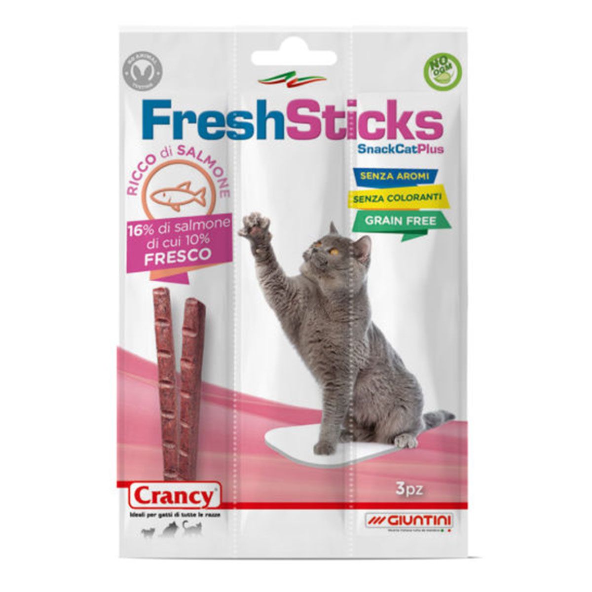 Crancy Fresh Sticks Salmone 15g(3 sticks)x30
