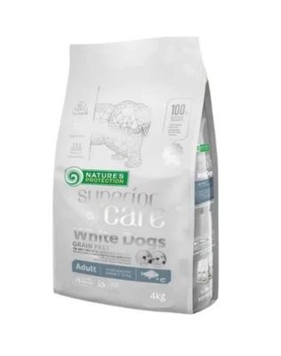Superior care White Dogs Adult Small Pesce bianco 4kg