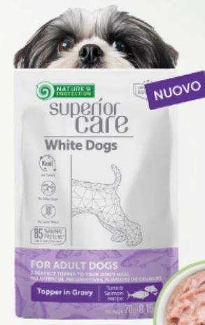 Superior care White coat Topper 70gr al tonno e salmone