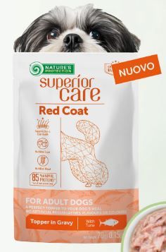 Superior care Red coat Topper 70gr al tonno