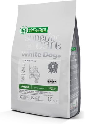Superior care White Dogs Adult Small Insetto 1.5KG
