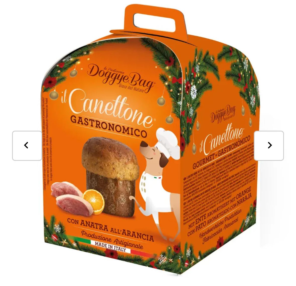 DoggyeBag Canettone anatra 125 Gr