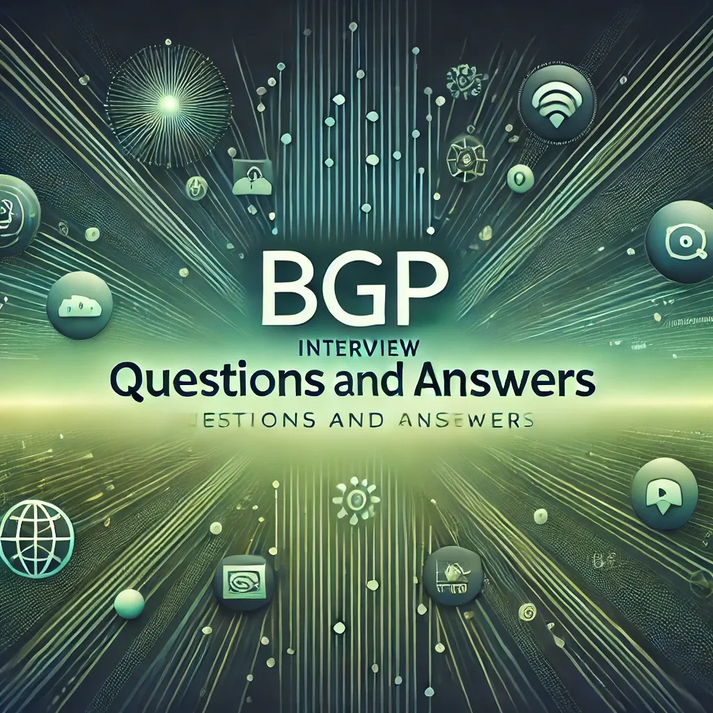 BGP interview questions and answers