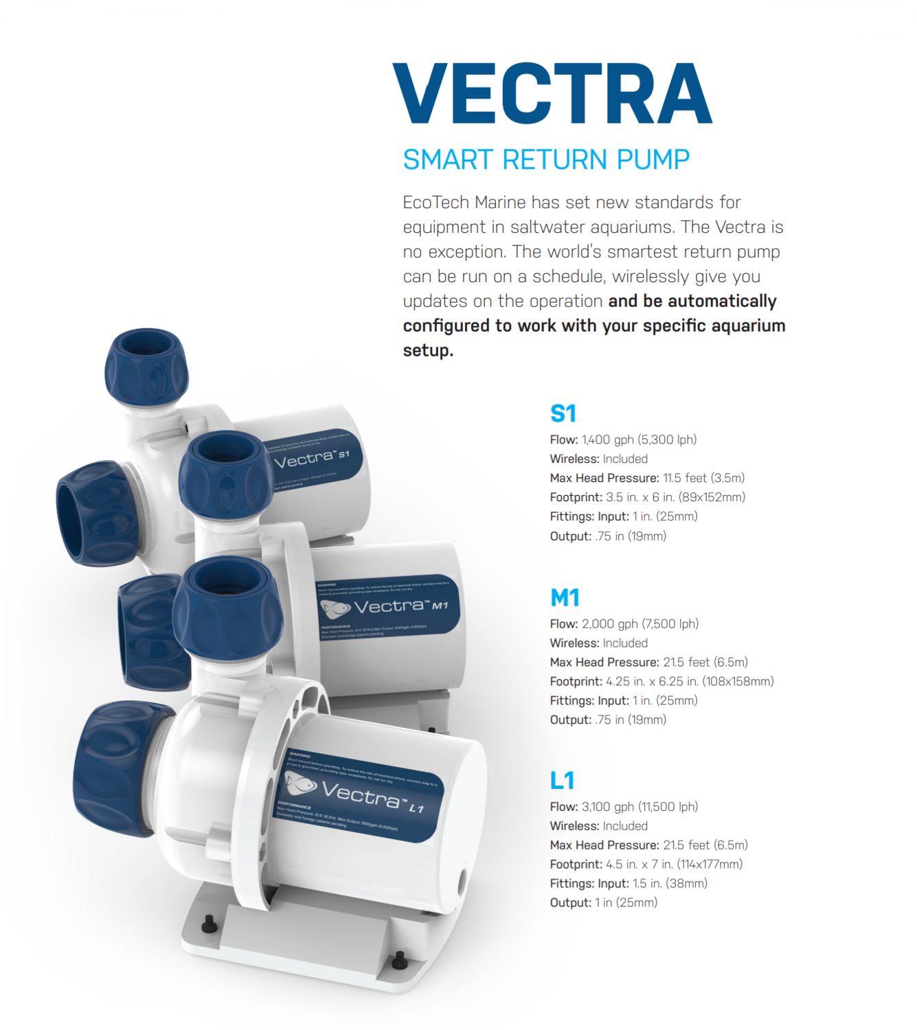 Vectra Mobius Ready DC Return Pump
