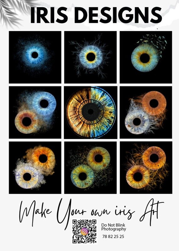 Artistic Iris Design