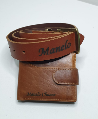 Belt and wallet Combo