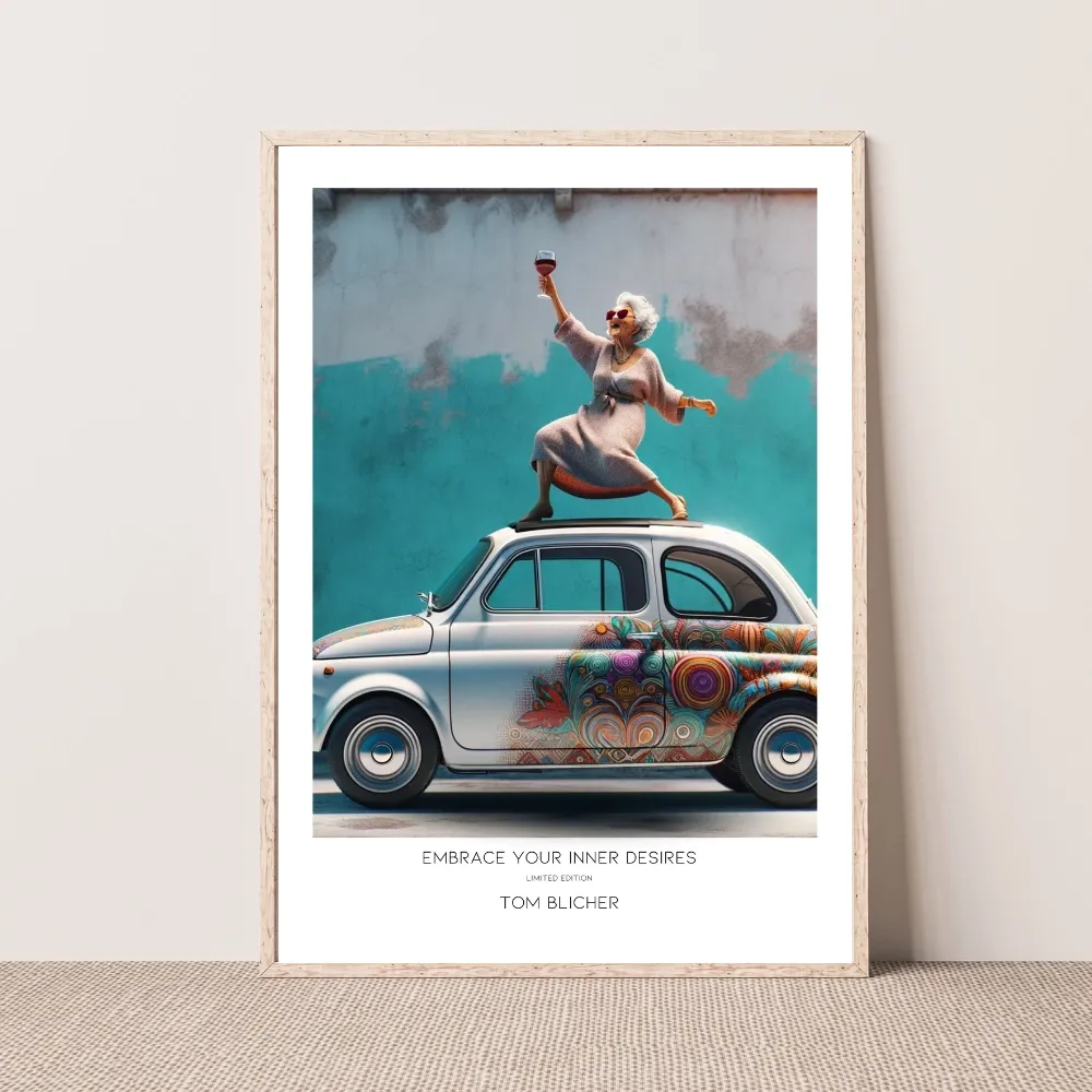Kunstplakat - Embrace Your Inner Desires