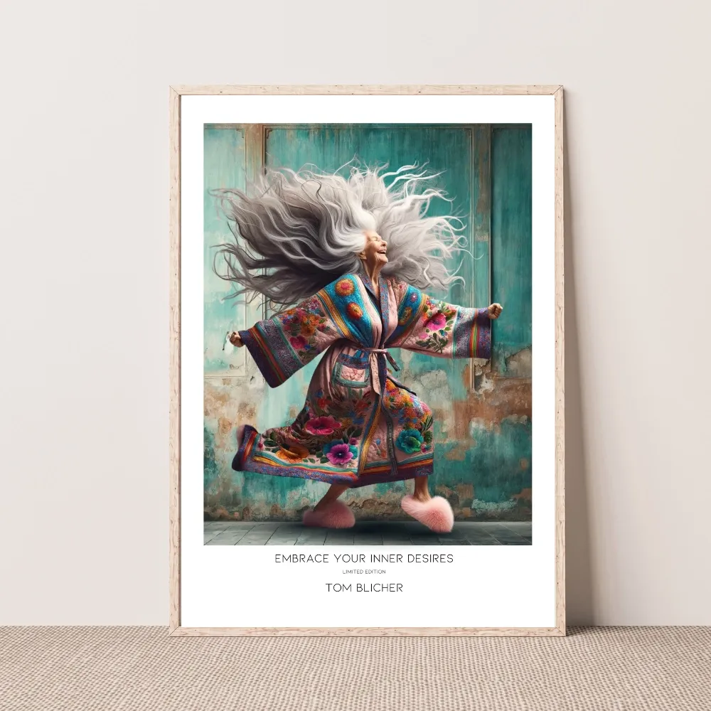 Kunstplakat - Embrace Your Inner Desires Kunstplakat - Embrace Your Inner Desires