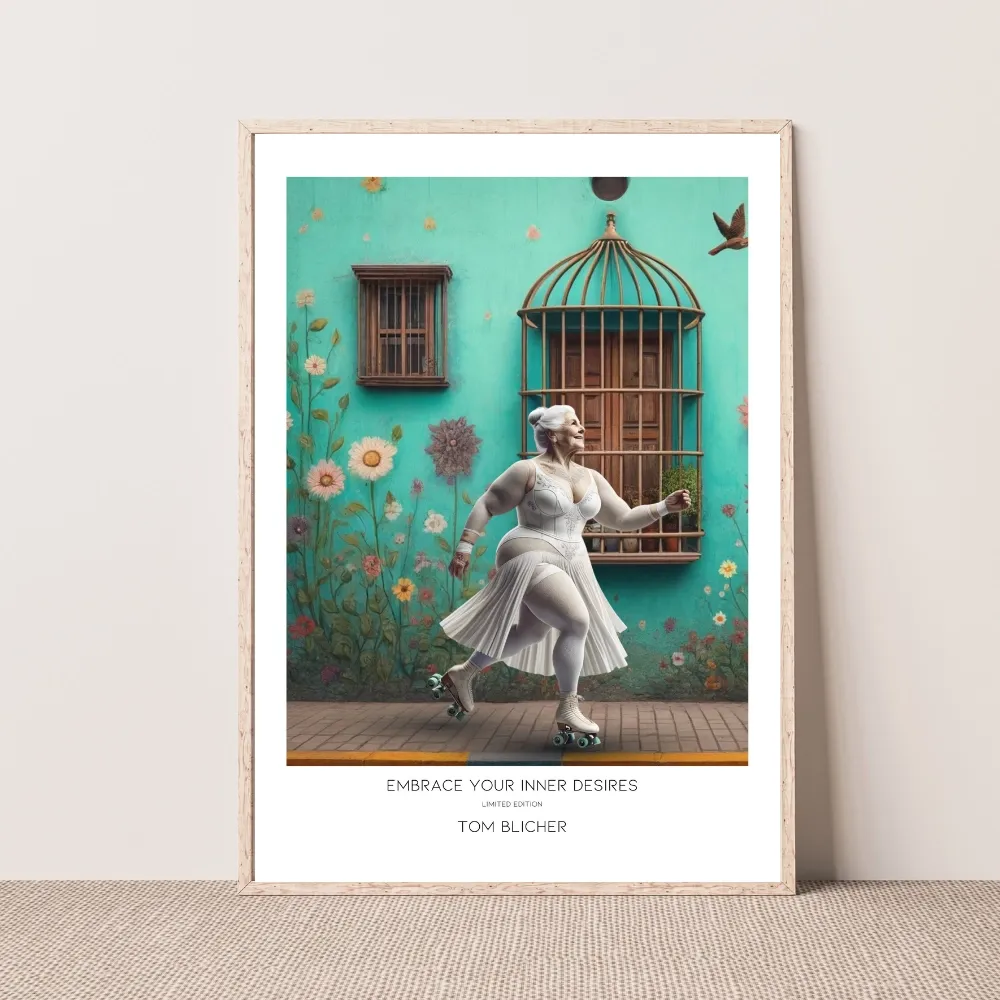 Kunstplakat - Embrace Your Inner Desires