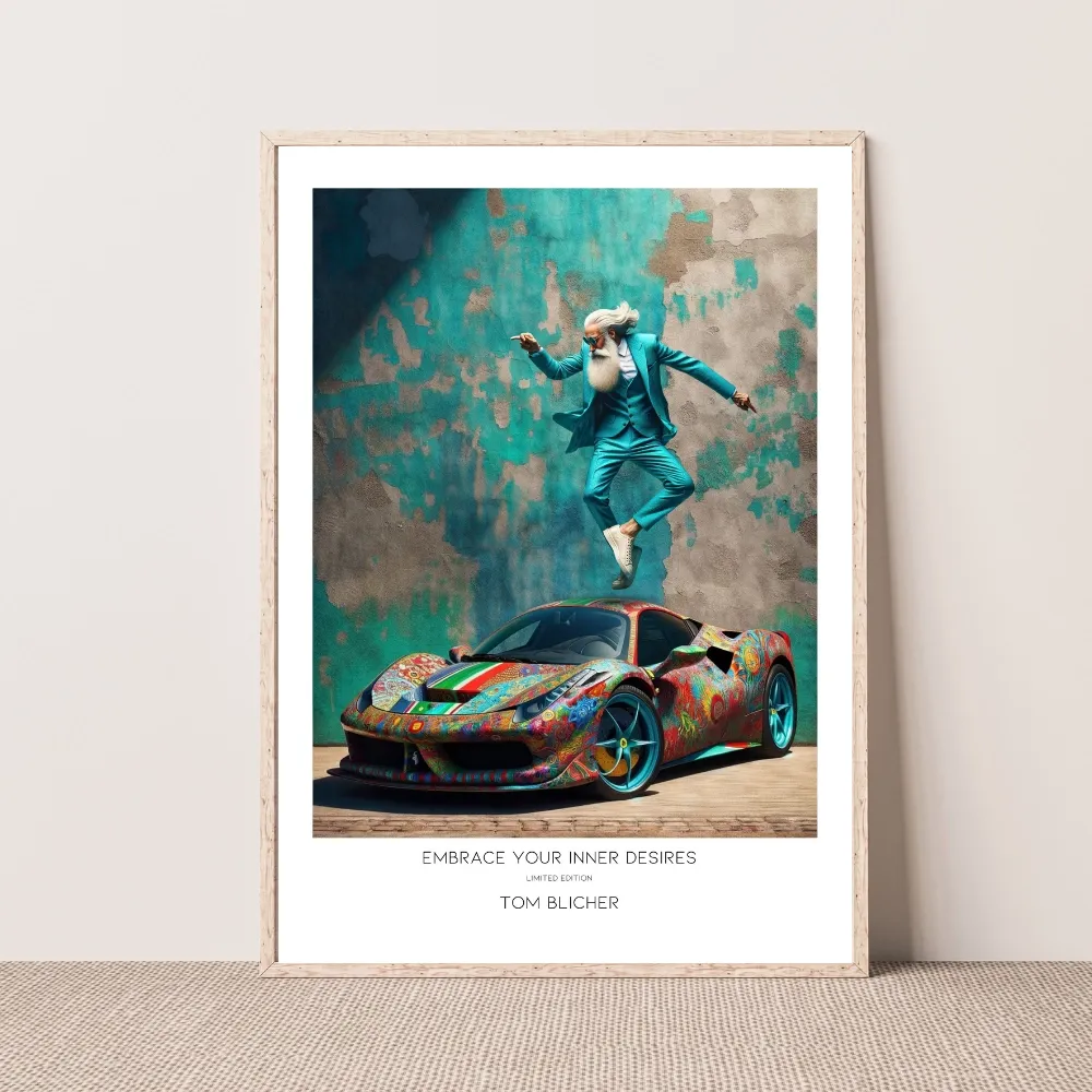 Kunstplakat - Embrace Your Inner Desires Kunstplakat - Embrace Your Inner Desires