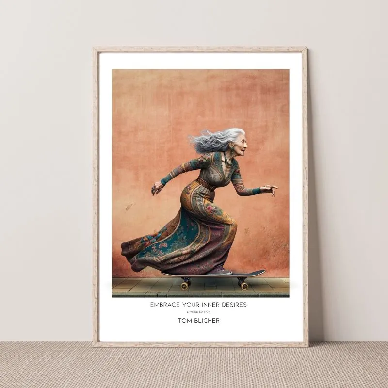 Kunstplakat - Embrace Your Inner Desires