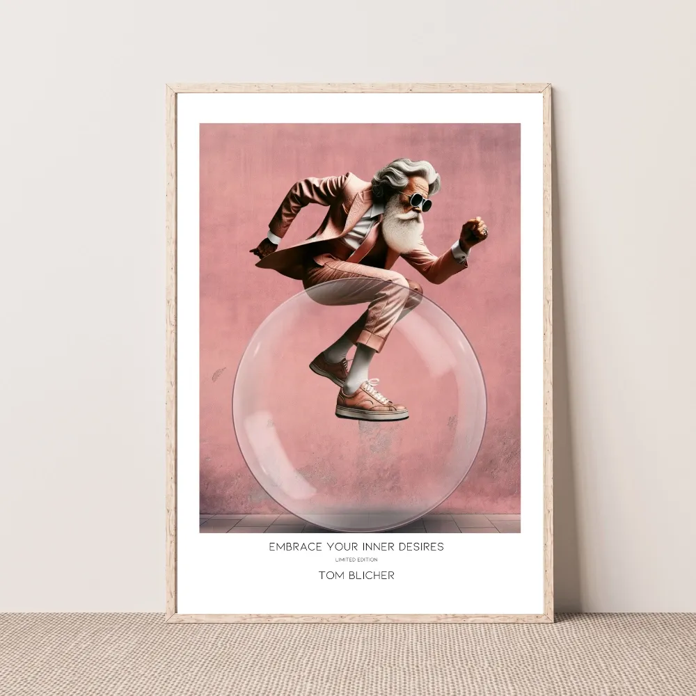 Kunstplakat - Embrace Your Inner Desires Kunstplakat - Embrace Your Inner Desires