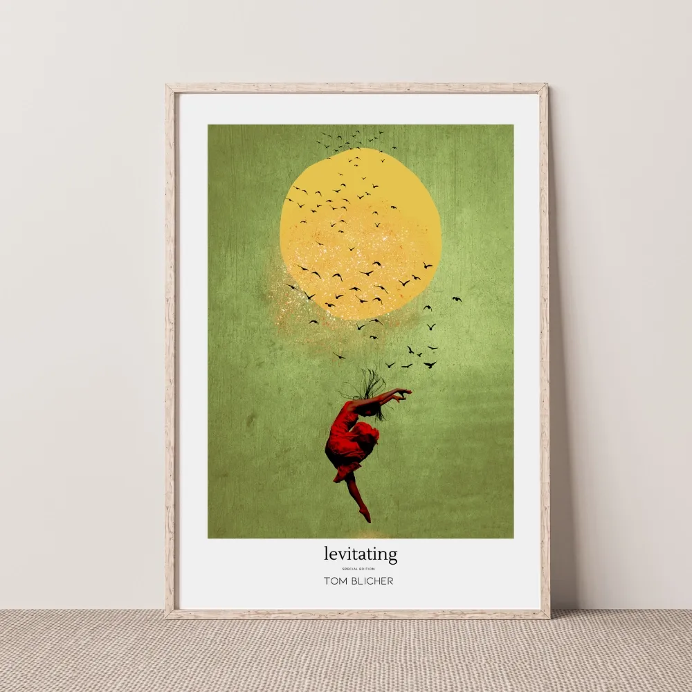 Kunstplakat - Levitating