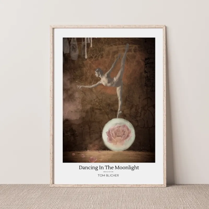 Kunstplakat - Dancing in the Moonlight