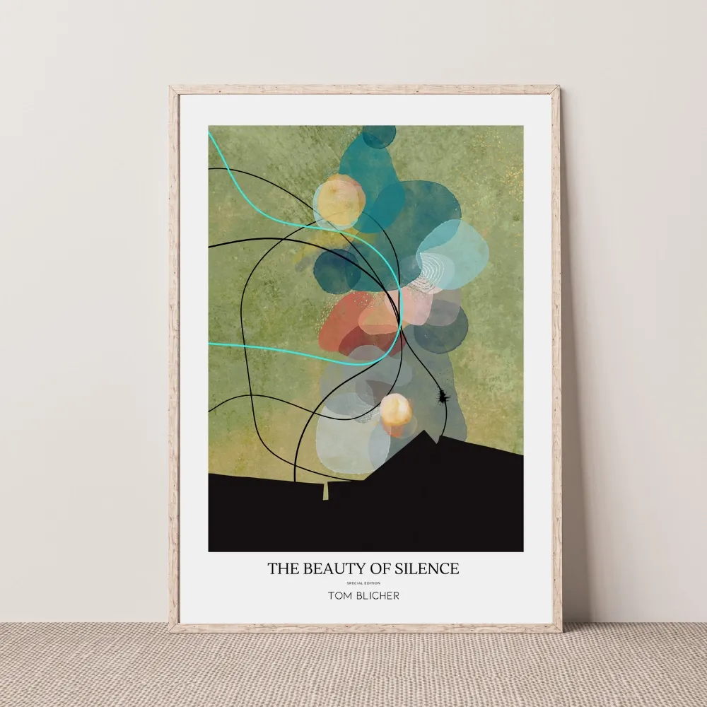 Kunstplakat - The beauty of Silence