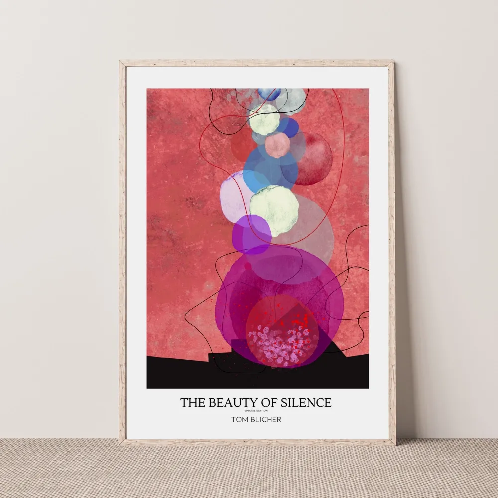 Kunstplakat - The beauty of Silence Kunstplakat - The beauty of Silence