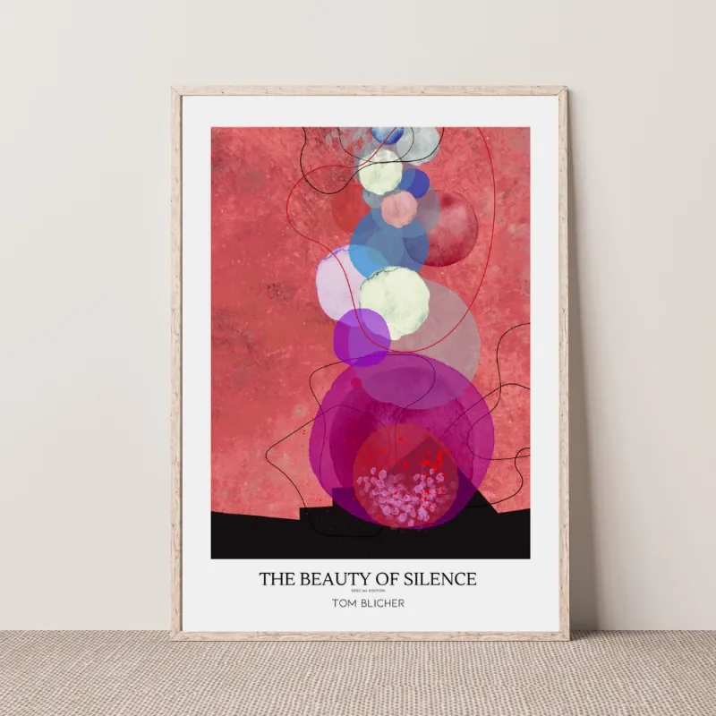 Kunstplakat - The beauty of Silence