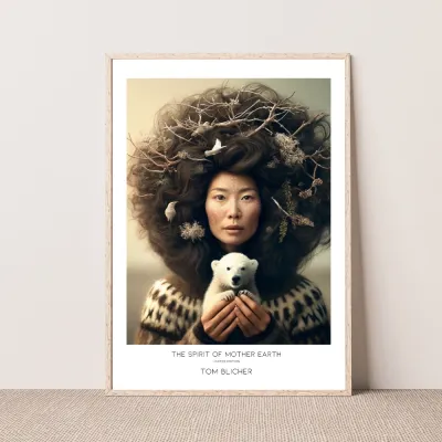 Kunstplakat - The Spirit of Mother Earth
