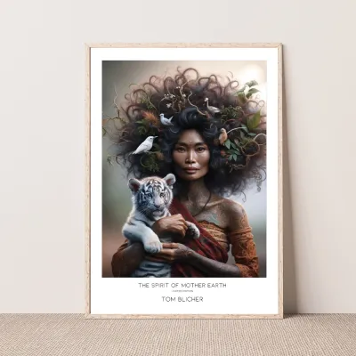 Kunstplakat - The Spirit of Mother Earth