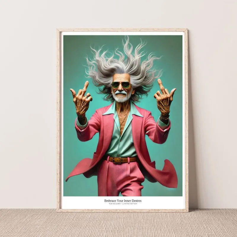 Kunstplakat - Embrace Your Inner Desires