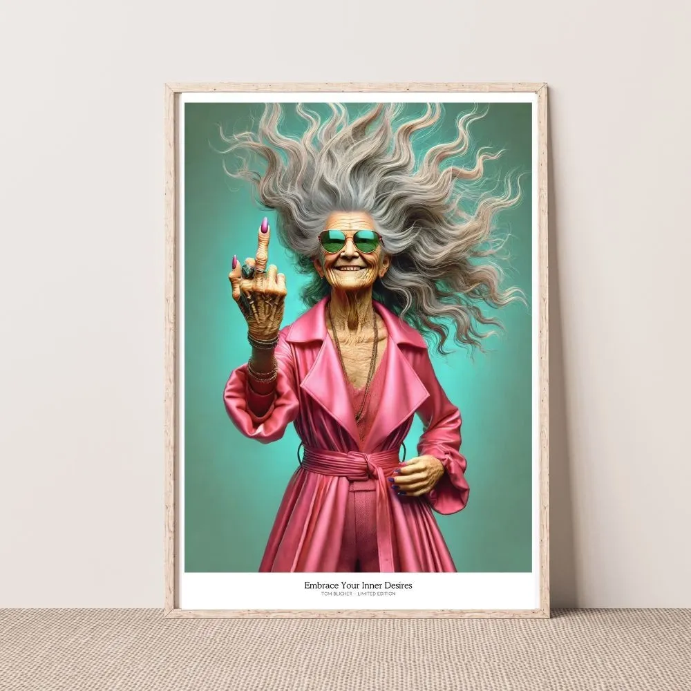 Kunstplakat - Embrace Your Inner Desires