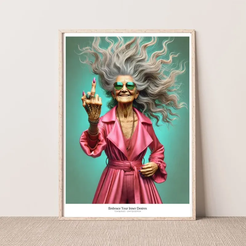 Kunstplakat - Embrace Your Inner Desires