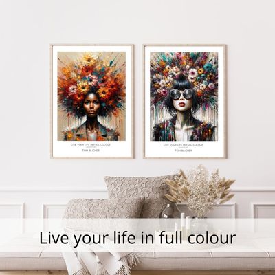 Live your life in full colour