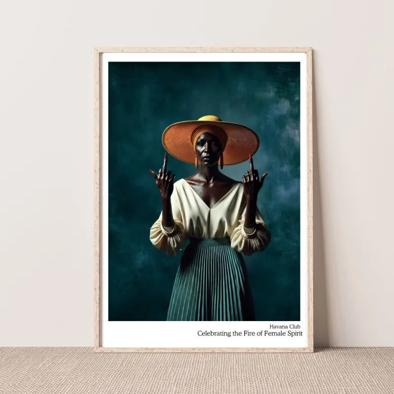 Kunstplakat - Havana Club