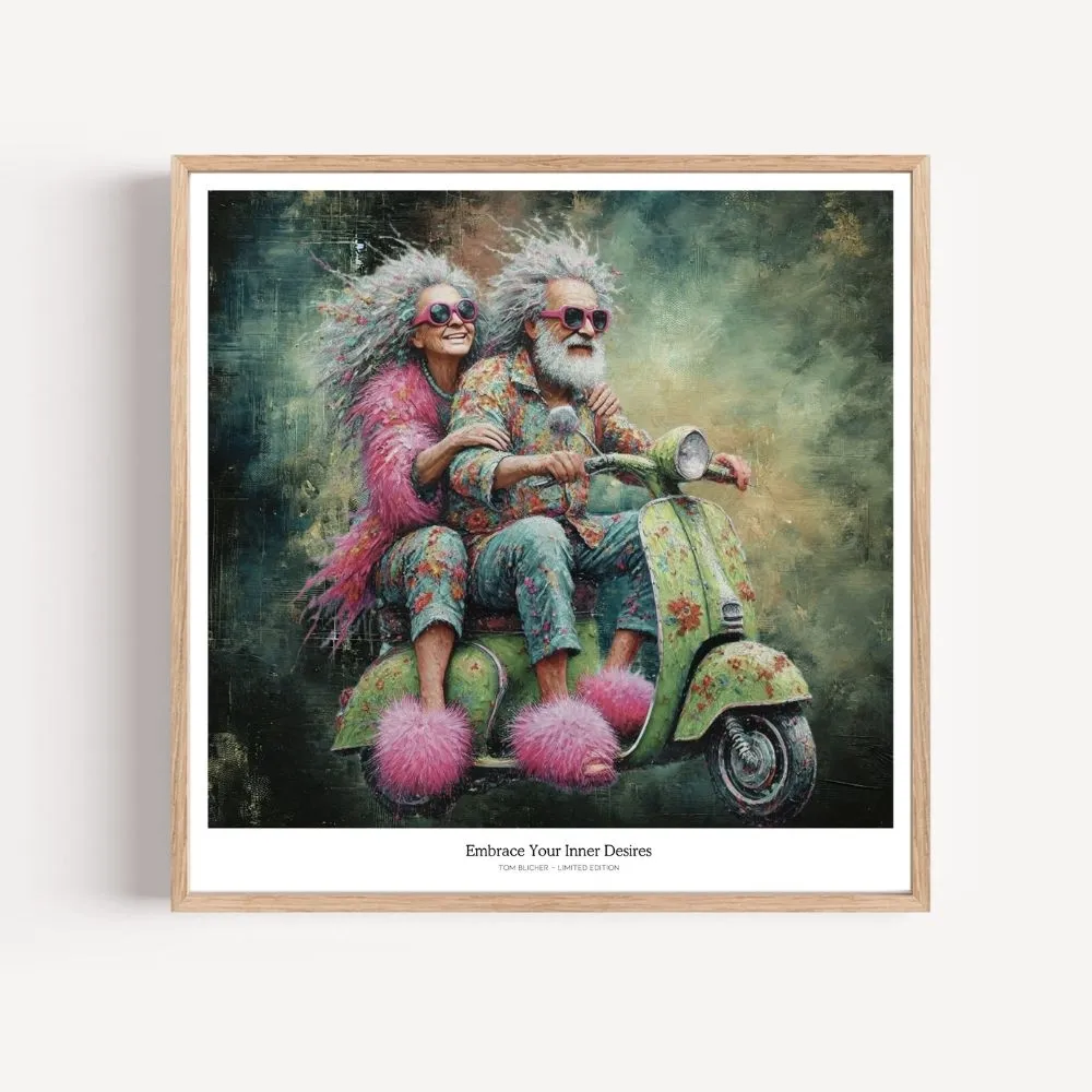 Kunstplakat - Embrace Your Inner Desires