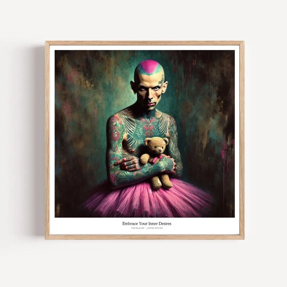 Kunstplakat - Embrace Your Inner Desires