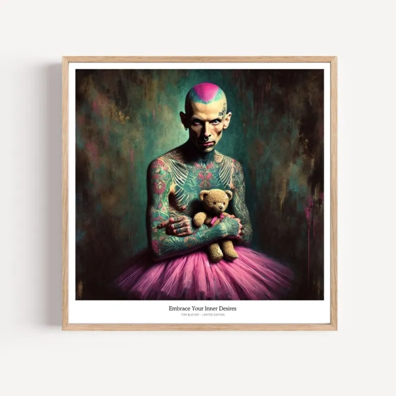 Kunstplakat - Embrace Your Inner Desires
