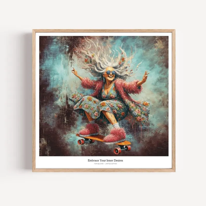 Kunstplakat - Embrace Your Inner Desires