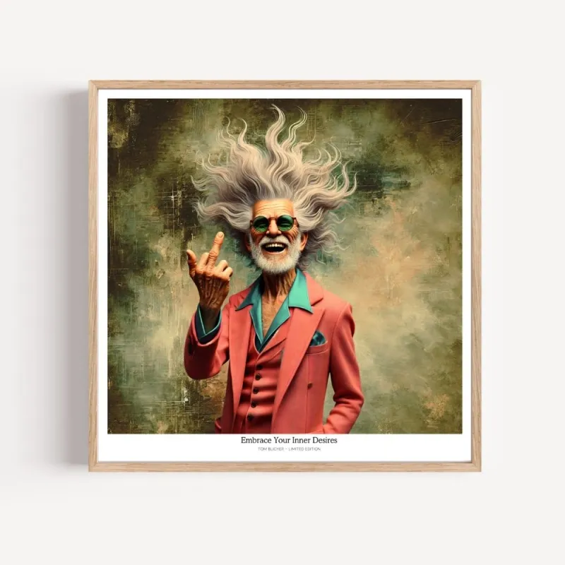 Kunstplakat - Embrace Your Inner Desires