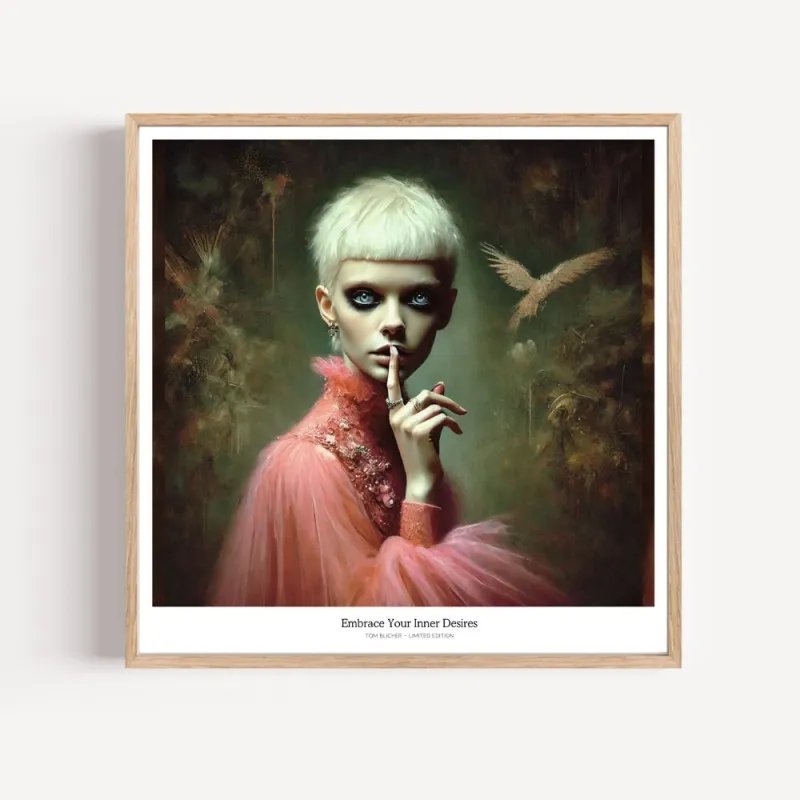 Kunstplakat - Embrace Your Inner Desires