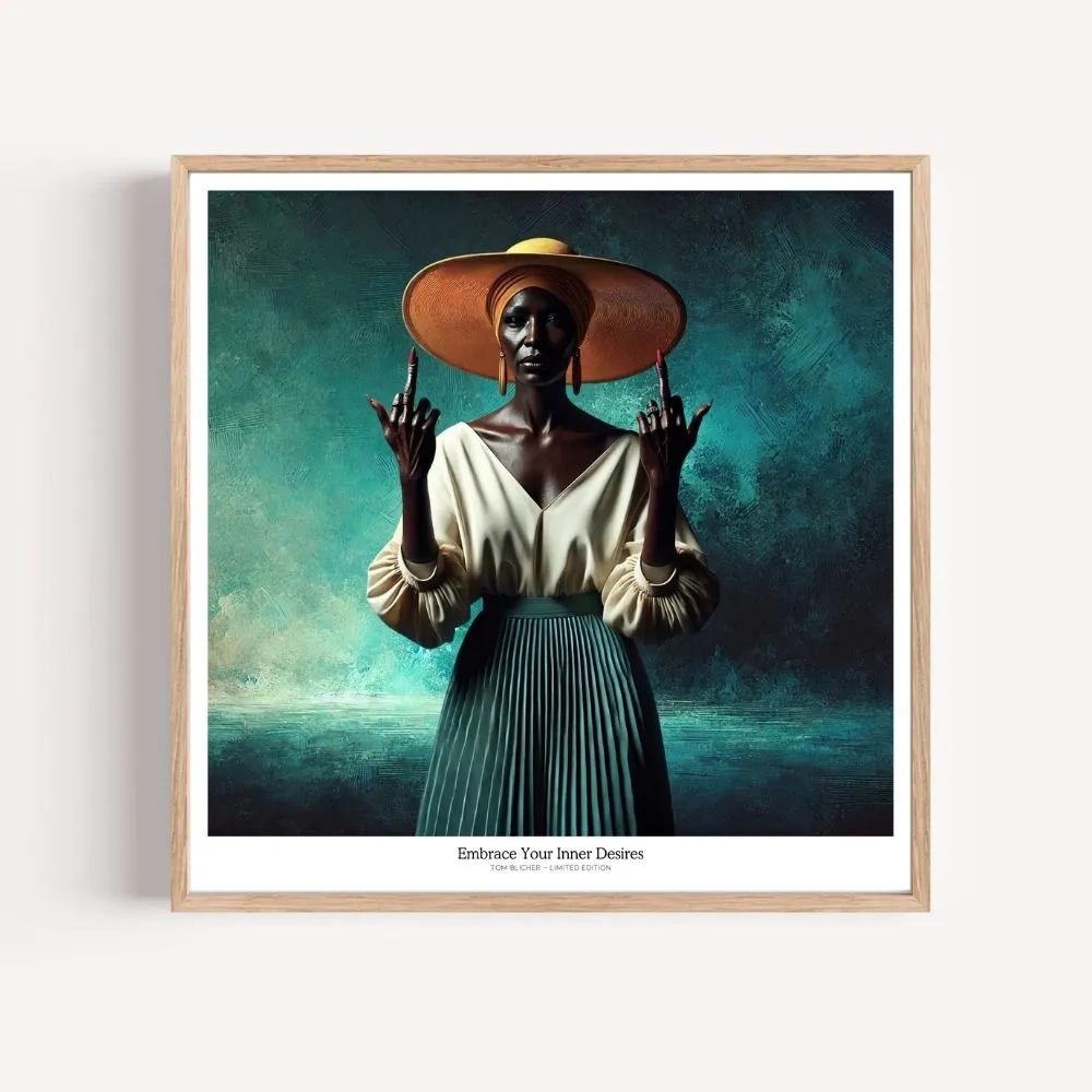 Kunstplakat - Embrace Your Inner Desires