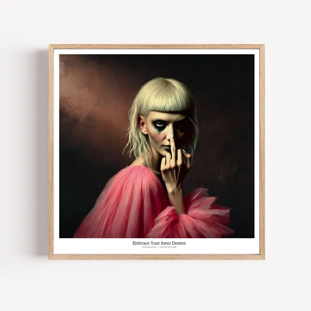 Kunstplakat - Embrace Your Inner Desires