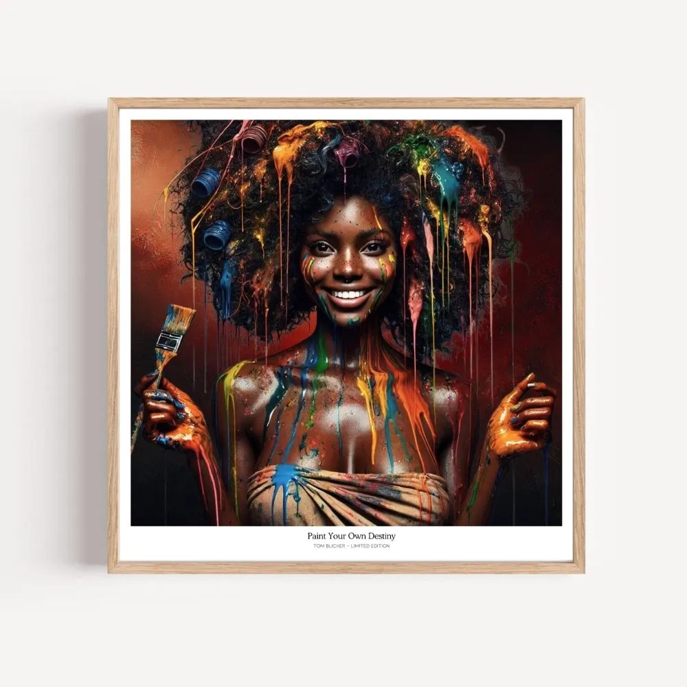 Kunstplakat -  Paint Your Own Destiny