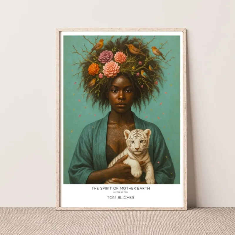 Kunstplakat - The Spirit of Mother Earth