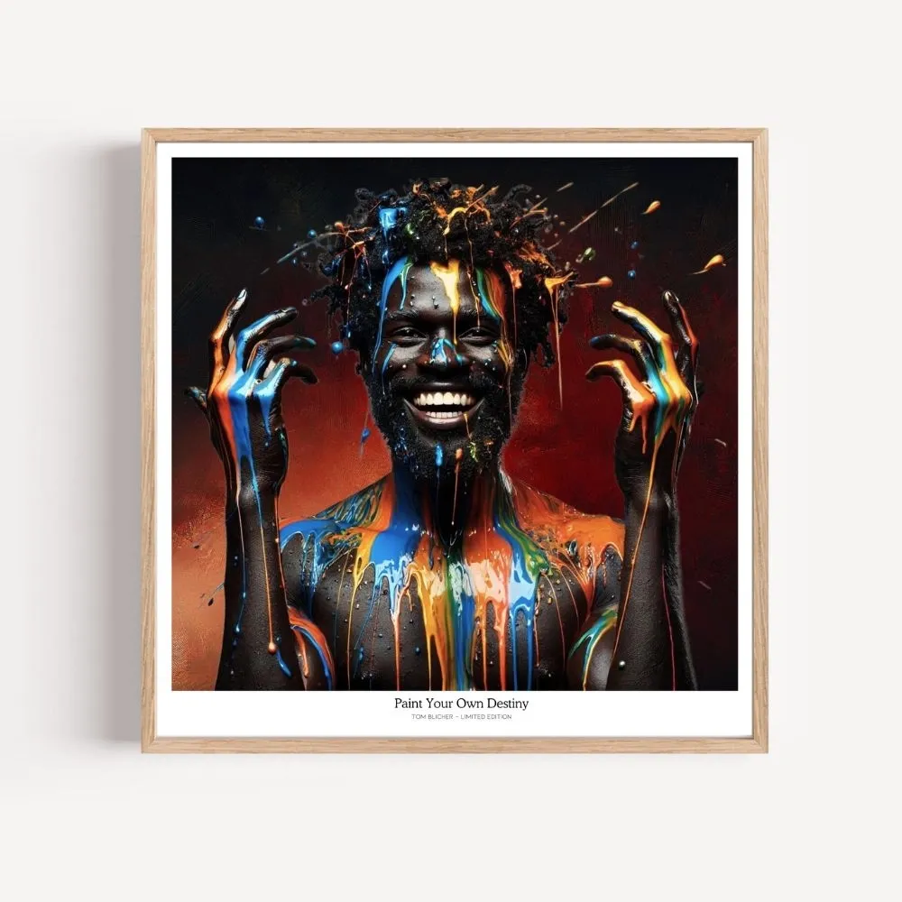 Kunstplakat -  Paint Your Own Destiny