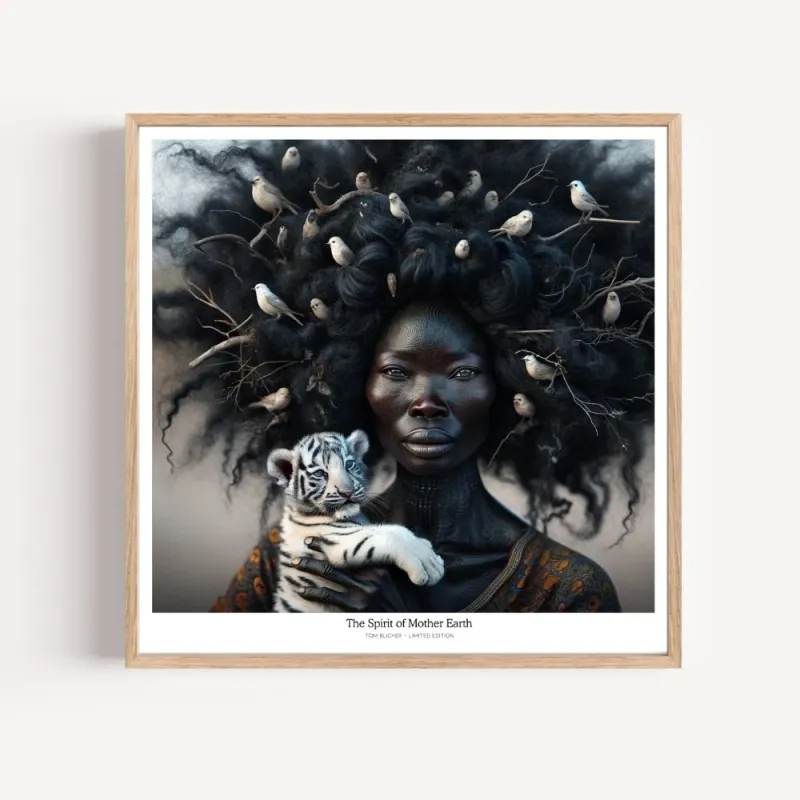 Kunstplakat -The Spirit of Mother Earth.