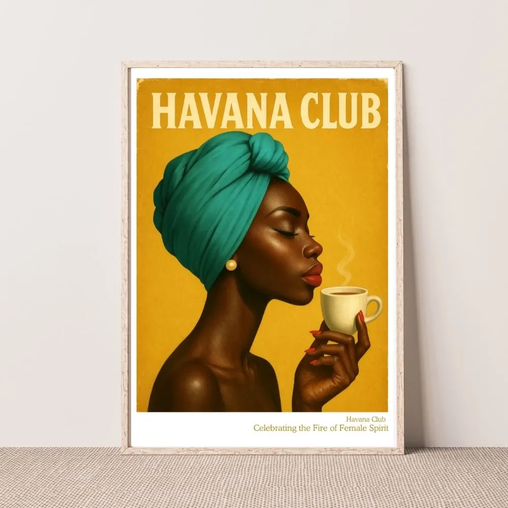 Kunstplakat - Havana Club