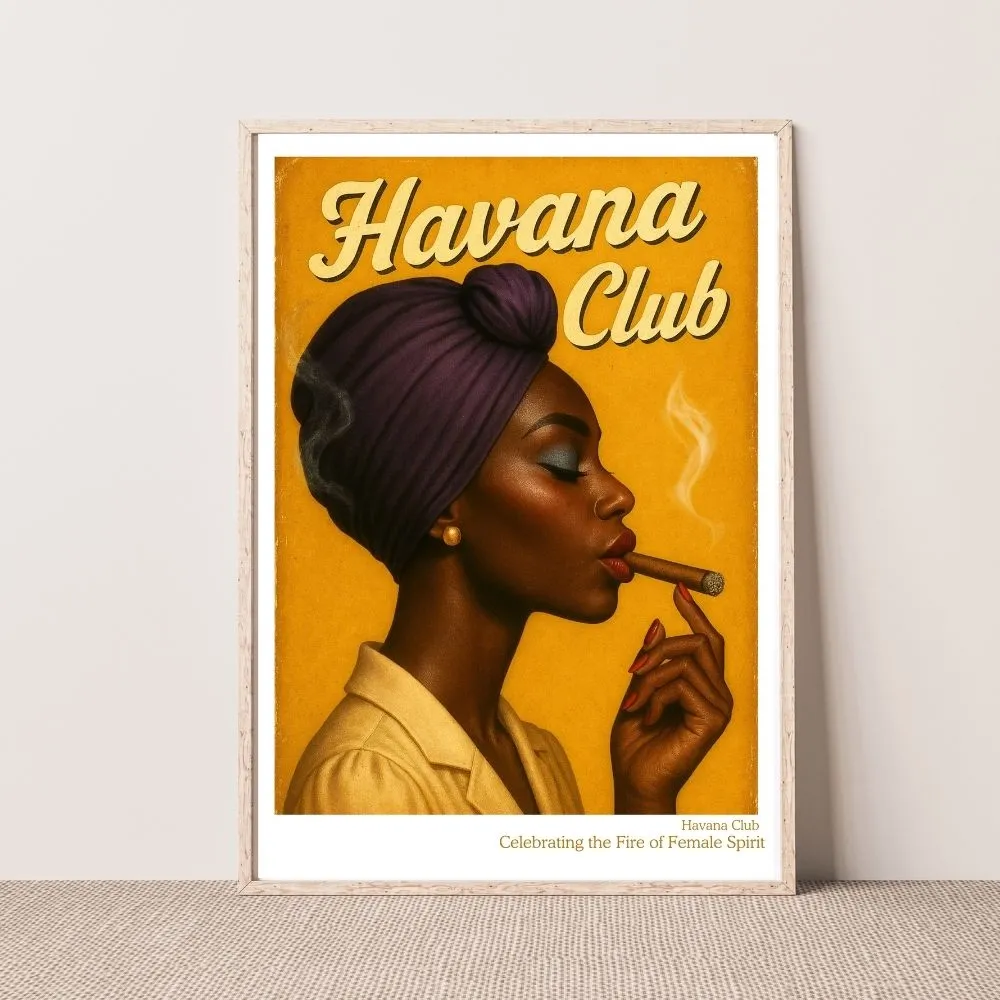 Kunstplakat - Havana Club