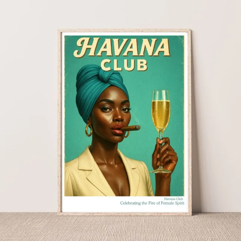 Kunstplakat - Havana Club