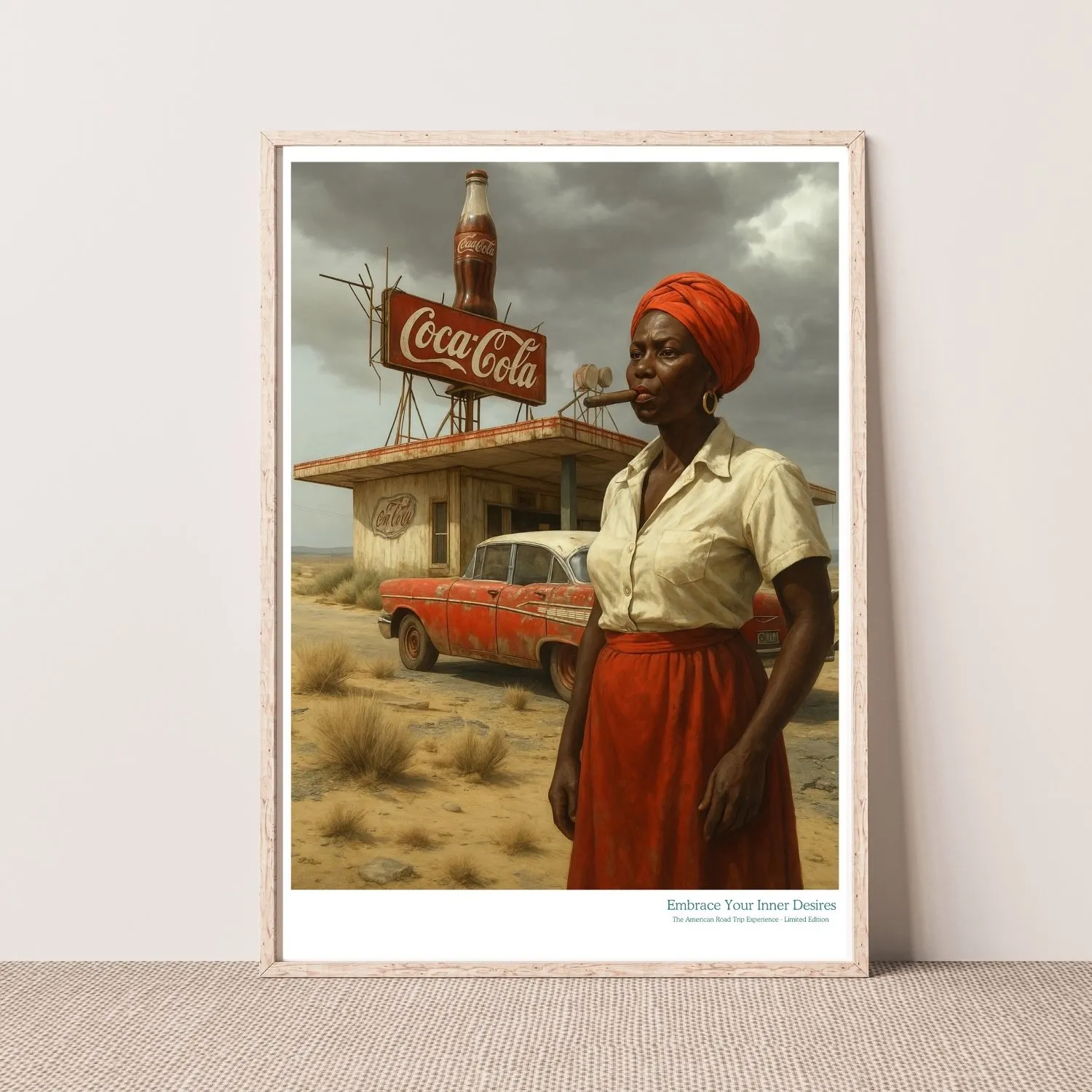 Kunstplakat - Embrace Your Inner Desires II