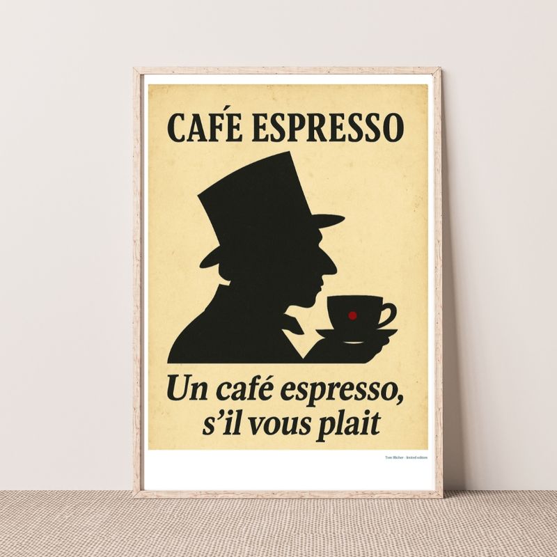 Kunstplakat - Cafe Espresso