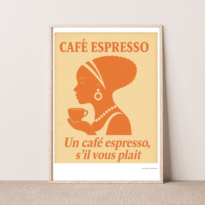Kunstplakat - Cafe Espresso