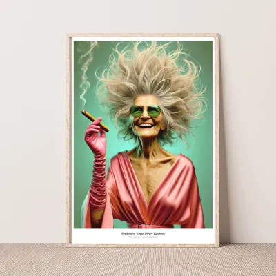 Kunstplakat - Embrace Your Inner Desires